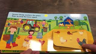 KidsBooks Детская книга Ladybird lifttheflap book Busy Farm [upl. by Ahseila823]