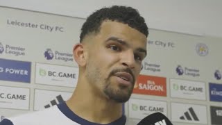 Leicester City 11 Spurs Dominic Solanke Interview  Tottenham Hotspur Premier League  COYS THFC [upl. by Alhahs142]