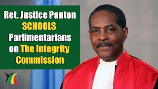 Justice Panton SCHOOLS Parliamentarians on The Integrity Commission [upl. by Glennon]