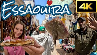 ESSAOUIRA Medina  Morocco 🇲🇦 Relaxing Walk 4K 60FPS [upl. by Panaggio]