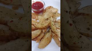 Potato wedges recipe easy evening snacks🥔😋 [upl. by Bobbe331]