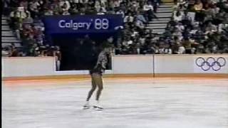 Debi Thomas USA  1988 Calgary Ladies Long Program [upl. by Clarisse]