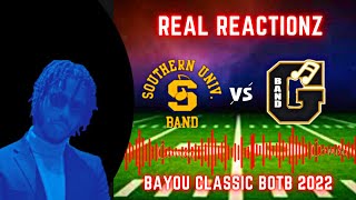 Bayou Classic Battle of the Bands 2022 4K ULTRA HD REACTION [upl. by Ikcaj]