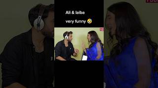 kaffara drama cast Ali and laiba funny whisper challenge ytshorts love pakistanitvshow funny [upl. by Adorne]