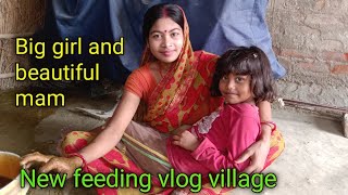 🤱New feeding vlog village [upl. by Joelle279]