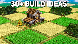 30 Build Projects for Survival Minecraft 119 4 [upl. by Nyllek]