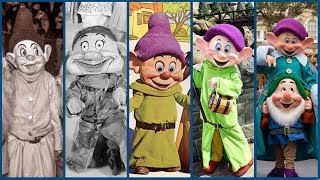 Evolution of the Seven Dwarfs Costumes  DIStory Ep 20  Disney Theme Park History [upl. by Anyal]