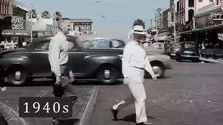 Traffic Footage and Cities from 1900 to 2100 [upl. by Laurance]