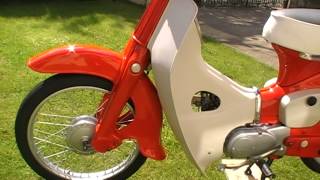 honda c50 step through 1975 plag plonk steppie classic moped [upl. by Viki86]