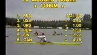 1X World Rowing Championships 1985 Hazewinkel [upl. by Tacy780]