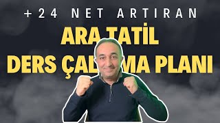 Ara Tatilde Lgs Konularını Bitirme 24 Net Artırma Kampı 🚀 Ders Çalışma Programı [upl. by Lebasiairam292]