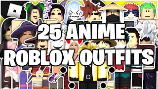 25 Anime Roblox Outfits [upl. by Berriman324]