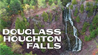 Douglass Houghton Falls  110 Foot Waterfall in Michigan [upl. by Fortunio820]