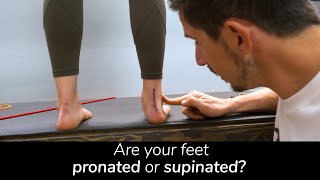 How To Tell If Your Feet are Pronated Or Supinated [upl. by Rheta]