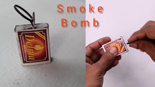 How to make a mini smoke bombeasy and simple smoke bomb [upl. by Jelsma]