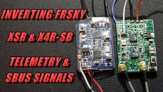 Uninverting FrSky XSR amp X4RSB Telemetry amp Sbus Signals [upl. by Tannenbaum801]