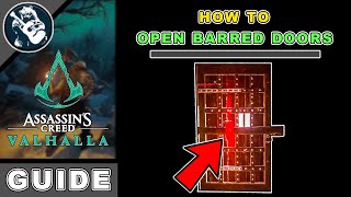 Assassins Creed Valhalla How to Open Barred Doors  Beginner Guide 8 [upl. by Almita42]