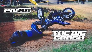 Hard Crash on the PW50 [upl. by Ferdy]