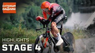 Critérium du Dauphiné 2024 Stage 4  EXTENDED HIGHLIGHTS  652024  Cycling on NBC Sports [upl. by Irmgard606]