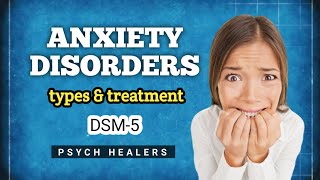 Anxiety Disorders in the DSM 5  Types of Anxiety Disorders  Urdu  Hindi I Psych healers [upl. by Eads]