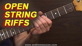 Open String Riffs [upl. by Briscoe29]