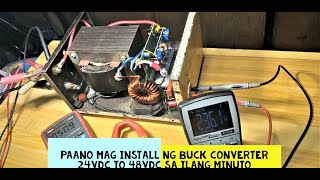 DIY INVERTER HIGH POWER PAANO GAWIN 24VDC48VDC TO220VAC 35KW 60HZ PURE SINE WAVE [upl. by Cristie]