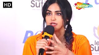 Adah Sharma At Peta India’S Skinned Alive Print Campaign Launch adahsharma [upl. by Alegnad]