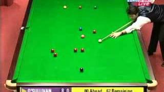 VERY NICE MAXIMUM 147 BREAK FROM THE MASTER RONNIE [upl. by Oikim242]