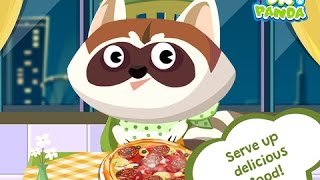 Dr Pandas Restaurant Part 1  Best iPad app demo for kids  Ellie [upl. by Kannry656]