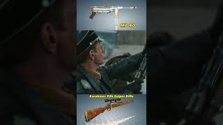 quotusing MP40 strike back NAZI SSquot  WWII Guns ww2 war shorts BloodampGold viral [upl. by Ahtanamas]