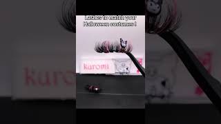 Halloween makeup halloween lashes [upl. by Khano59]