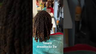 tasara dreadlocks Zw for all your dreadlocks without pain contact on whats app263776250319 [upl. by Newcomer]