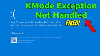 How To Fix KMode Exception Not Handled KMDOE EXCEPTION NOT HANDLED in Windows 11 [upl. by Nlyak]