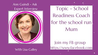 Interview with Lisa Galley  school readiness coach for under fives and speech therapist [upl. by Miran390]