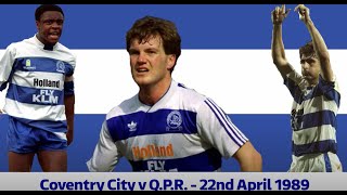 Coventry v QPR 198889 [upl. by Naujuj]