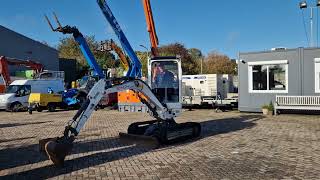 Wacker Neuson 2404RD 2011 met nivelleersysteem machine kan op berghelling draaien mountain proof [upl. by Bergh]