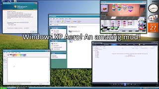 Windows XP Aero  An amazing Windows XP mod [upl. by Obnukotalo]