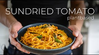 Not the kind of video to watch WHEN HUNGRY Quick SunDried Tomato Pasta Recipe [upl. by Grace]