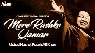 MERE RASHKE QAMAR Original Complete Version  USTAD NUSRAT FATEH ALI KHAN  OFFICIAL VIDEO [upl. by Geoff]