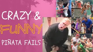 Funny Pinata Fail  Piñata Hitting gone Wrong  piñata fail compilation  Kids piñatas fails [upl. by Godred874]