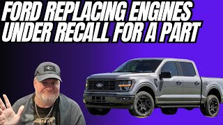 Ford Engine Replacement For Broken Part Under Recall [upl. by Seaddon]