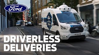 Ford and Hermes Explore the Future of Driverless Deliveries [upl. by Rolanda573]