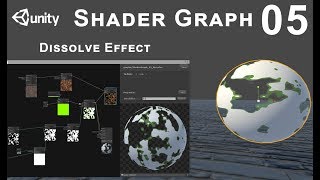 Unity 2018 Shader Graph  Tutorial 05 Dissolve Effect [upl. by Loginov]