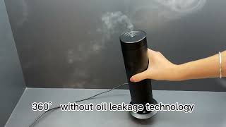 App Smart Machine Scent Fragrance Silent 360 Degree Antibackflow Waterless Aroma Oil Tower Diffuser [upl. by Hamner]