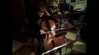 bro plays Cello WH Squire Tarantella op 23 [upl. by Tuppeny]