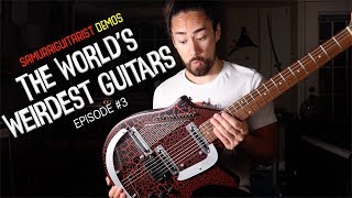 What has 19 strings but doesnt Djent  The Worlds Weirdest Guitars 3 [upl. by Leopoldine]