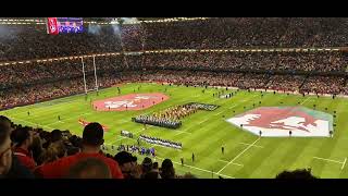 Wales vs Italy  The Anthems 6 Nations 5th Round Saturday March 16th [upl. by Ramaj]