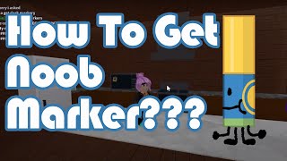 How to get NOOB Marker in Find the Markers Roblox 2024 [upl. by Schou187]