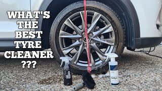 Whats The Best Tyre Cleaner Carpro Retyre vs Gyeon Tire Cleaner [upl. by Nnylsor]