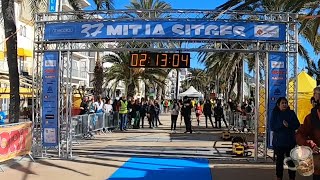 Quart i Mitja Marató de Sitges 2020 · Recorrido GoPro 21K 3A [upl. by Kean]